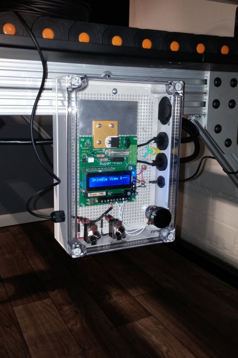 Super-PID v2 installed into insulated enclosure for safety